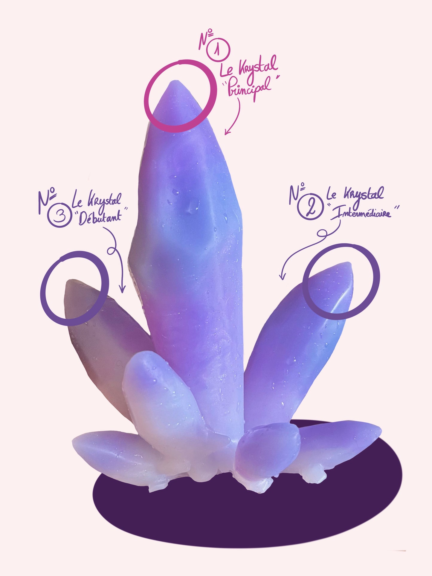 Krystal amthyste - objet intime | Playsir Krystal amthyste - objet intime | Playsir