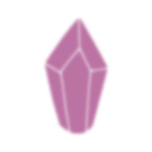 Icône Krystal rose utilisé pour représenter la catégorie de sextoys Krystal de la marque Playsir. Playsir fabrique des objets intimes décoratifs pour les femmes